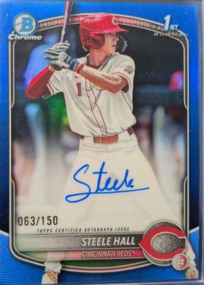 Steele Hall [Blue Refractor] #CPA-SHA