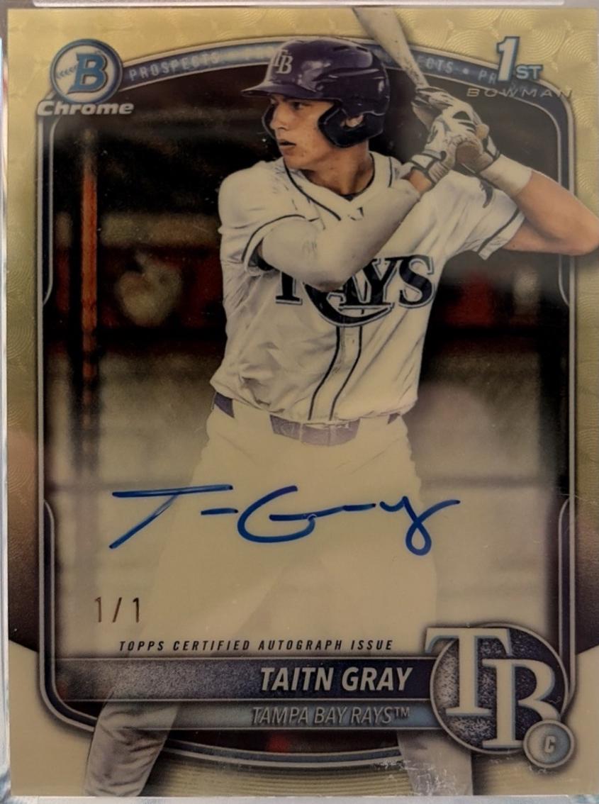 Taitn Gray [SuperFractor] #CPA-TG