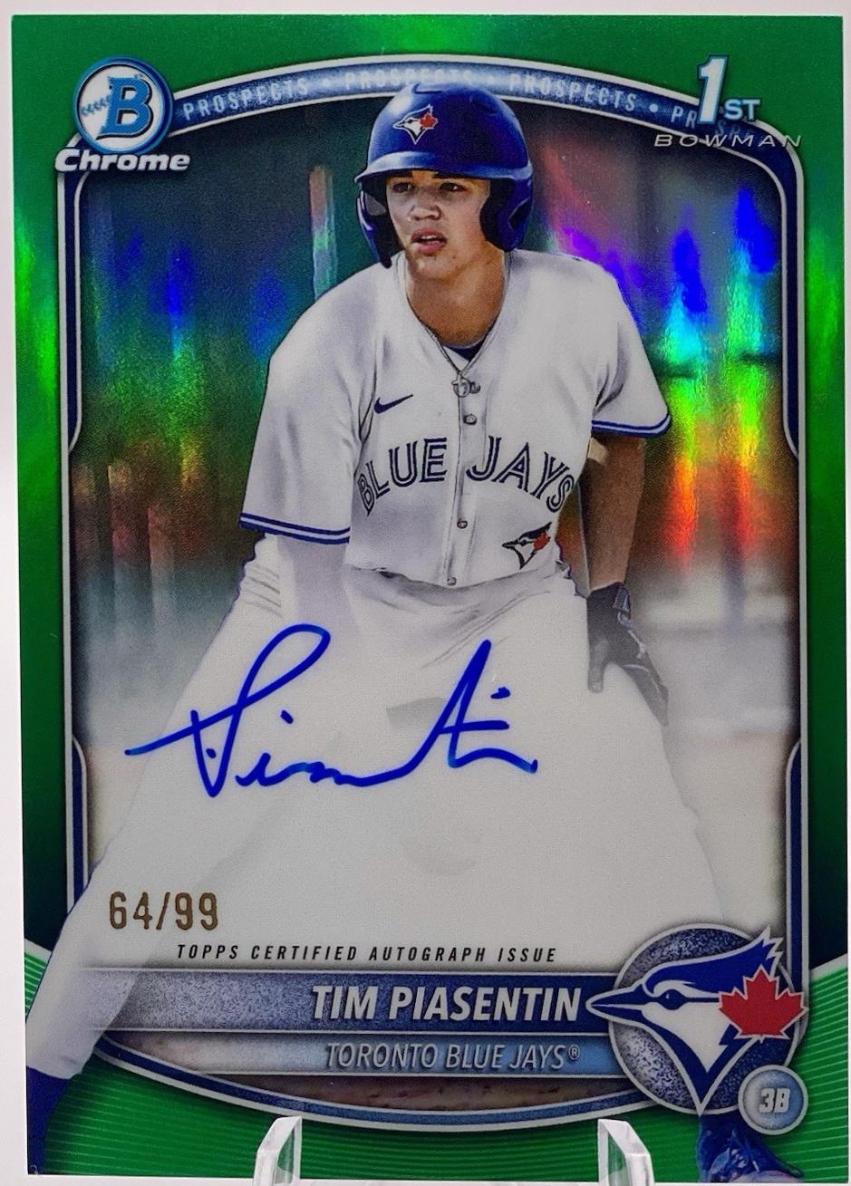 Tim Piasentin [Green Refractor] #CPA-TP