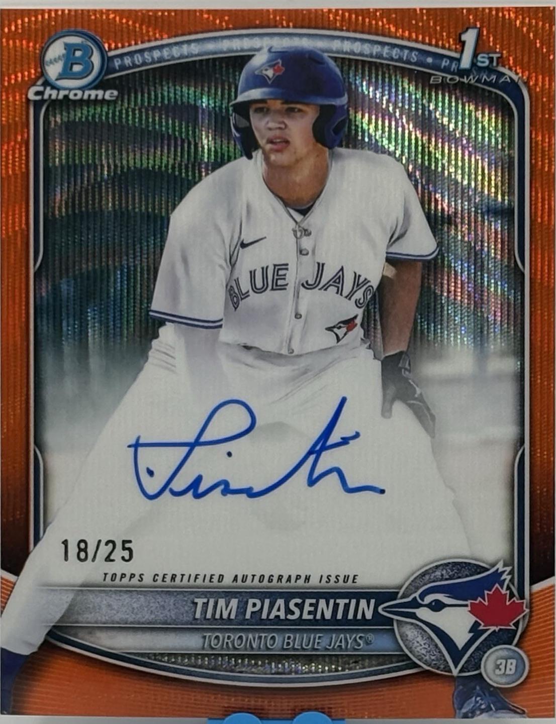 Tim Piasentin [Orange Refractor] #CPA-TP