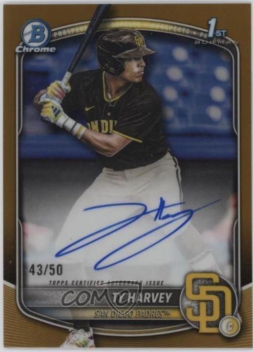 Ty Harvey [Gold Refractor] #CPA-TH