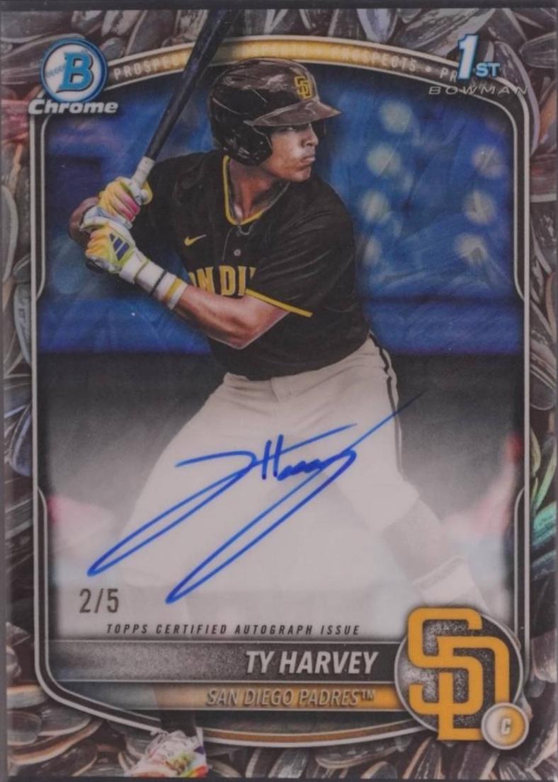 Ty Harvey [Sunflower Seeds Refractor] #CPA-TH