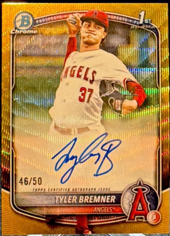 Tyler Bremner [Gold Wave Refractor] #CPA-TB