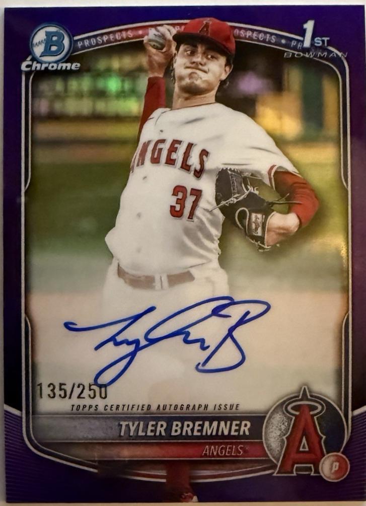 Tyler Bremner [Purple Refractor] #CPA-TB