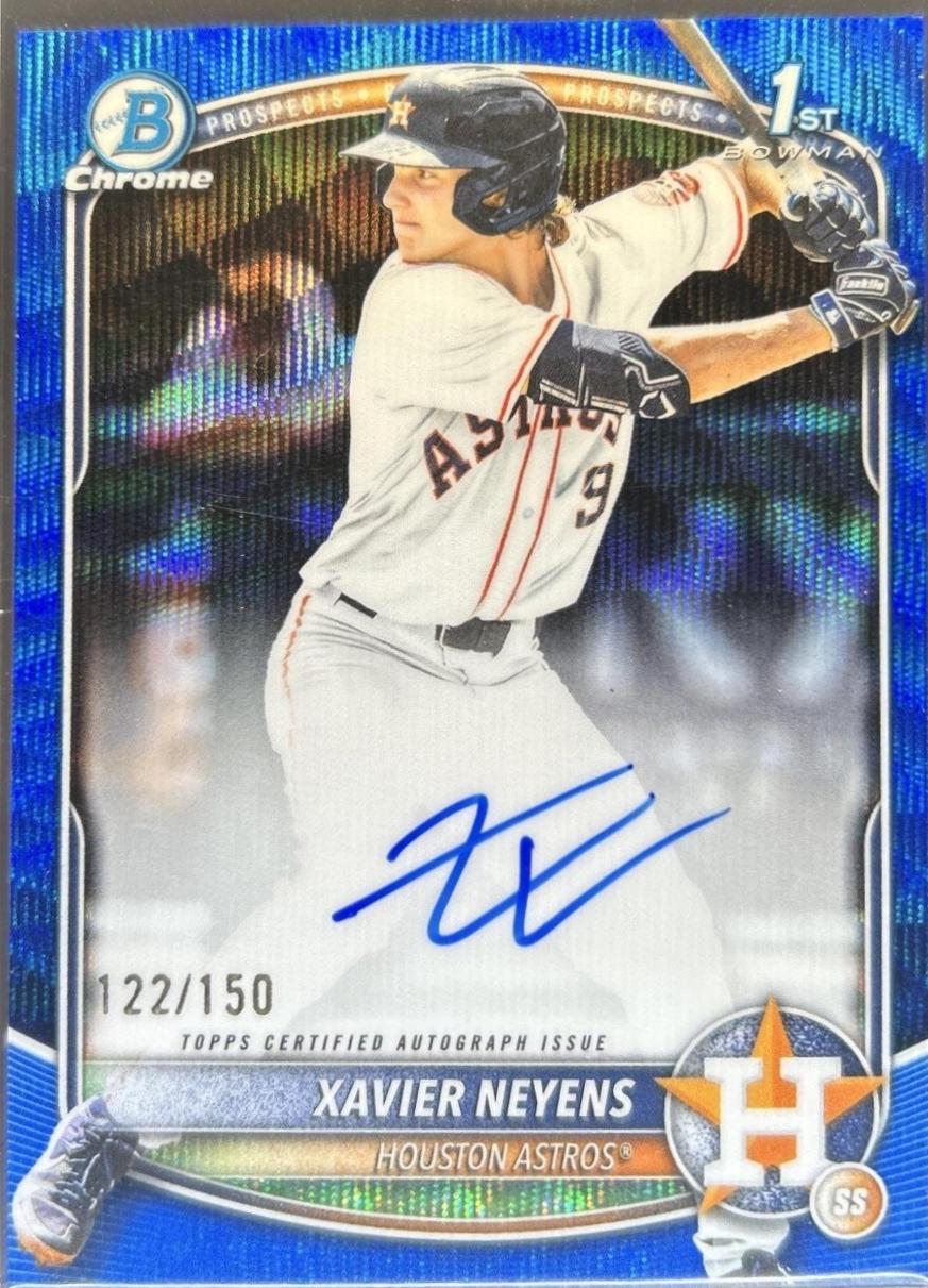Xavier Neyens [Blue Wave Refractor] #CPA-XN