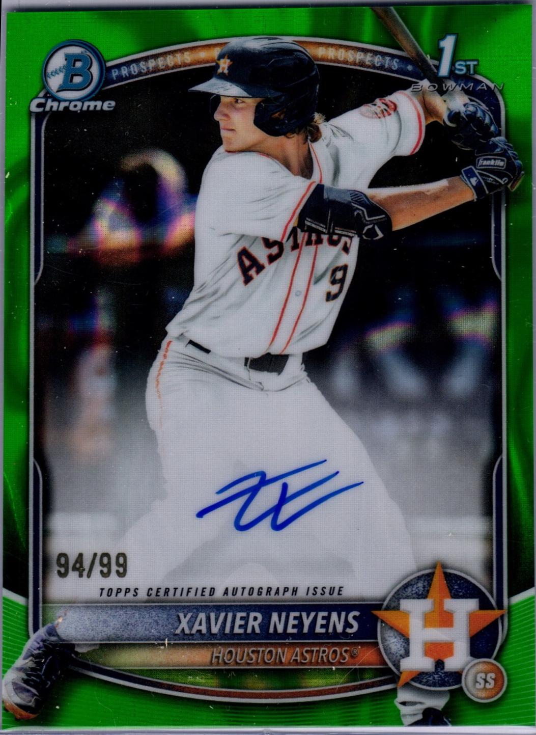 Xavier Neyens [Green Refractor] #CPA-XN