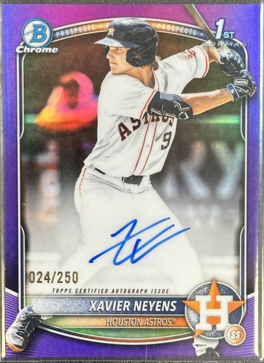 Xavier Neyens [Purple Refractor] #CPA-XN