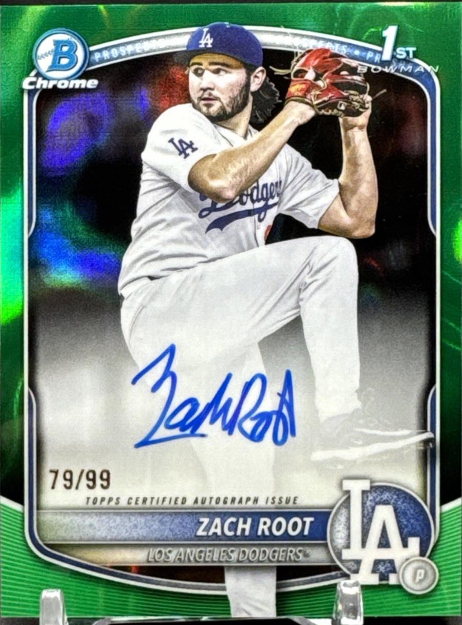 Zach Root [Green Refractor] #CPA-ZR