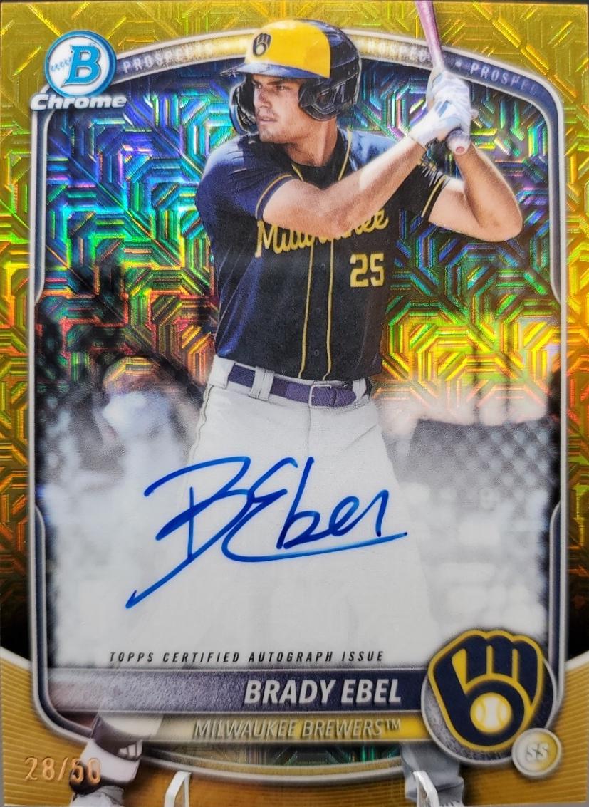 Brady Ebel [Gold Mojo] #BMA-BE