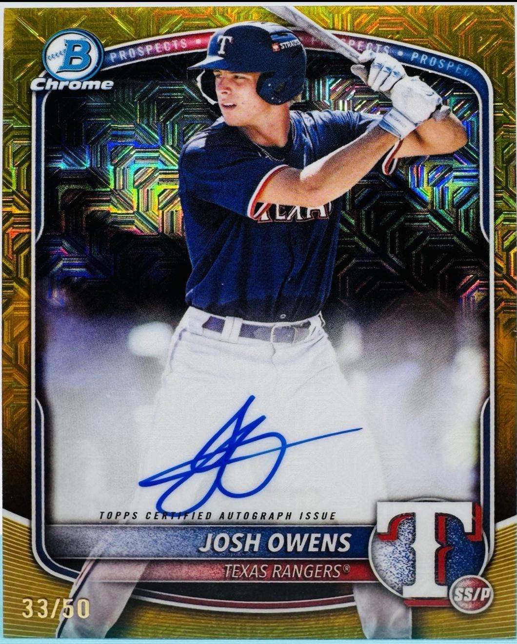 Josh Owens [Gold Mojo] #BMA-JO