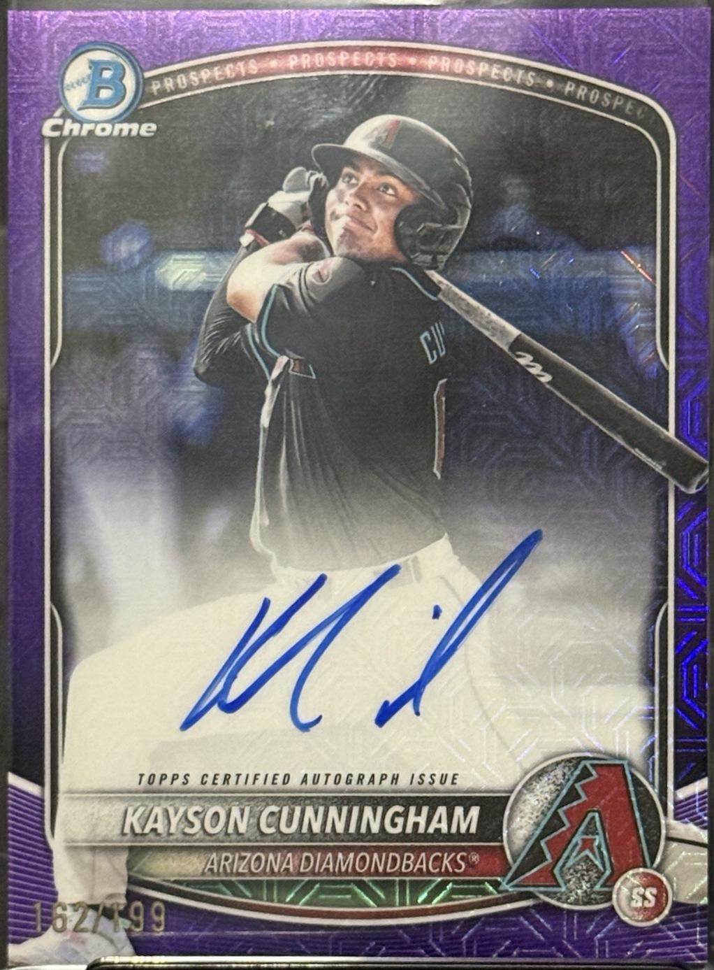 Kayson Cunningham [Purple Mojo] #BMA-KC