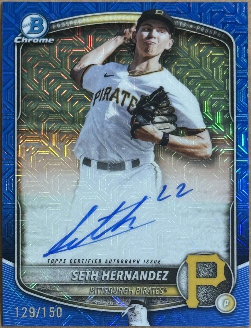 Seth Hernandez [Blue Mojo] #BMA-SH