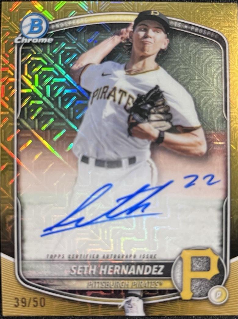 Seth Hernandez [Gold Mojo] #BMA-SH