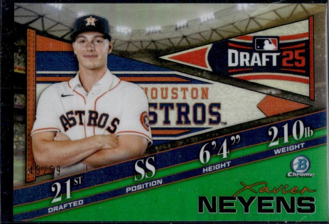 Xavier Neyens [Green Refractor] #BDN-8