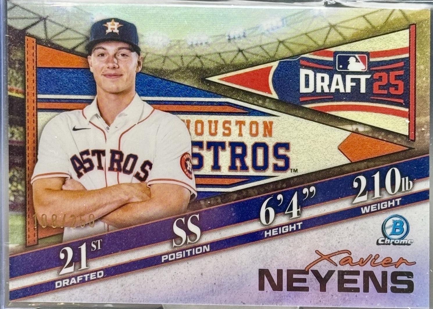 Xavier Neyens [Refractor] #BDN-8