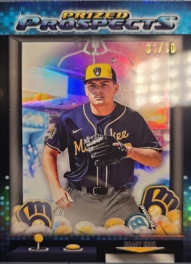 Brady Ebel [Black Refractor] #PP-19