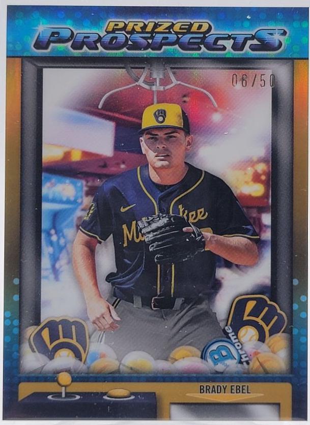 Brady Ebel [Gold Refractor] #PP-19