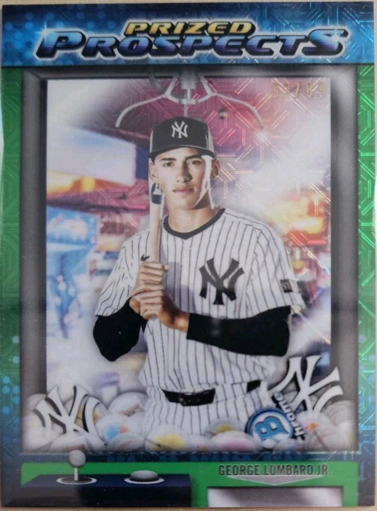 George Lombard Jr. [Green Refractor] #PP-3