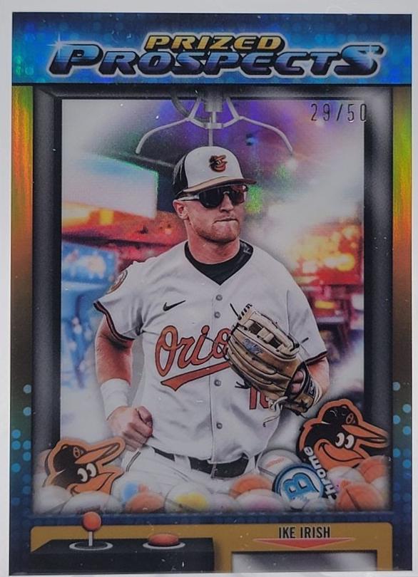 Ike Irish [Gold Refractor] #PP-8