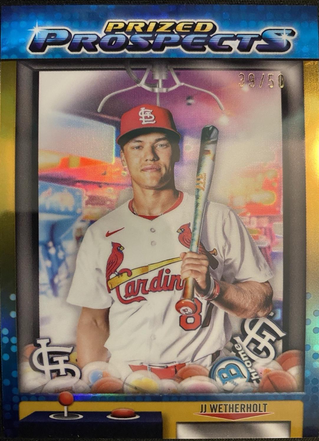 JJ Wetherholt [Gold Refractor] #PP-18