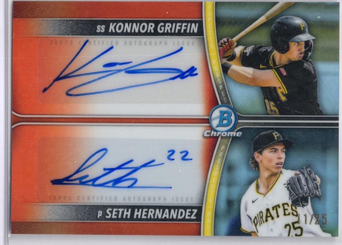 Konnor Griffin / Seth Hernandez [Orange] #PDA-GHE