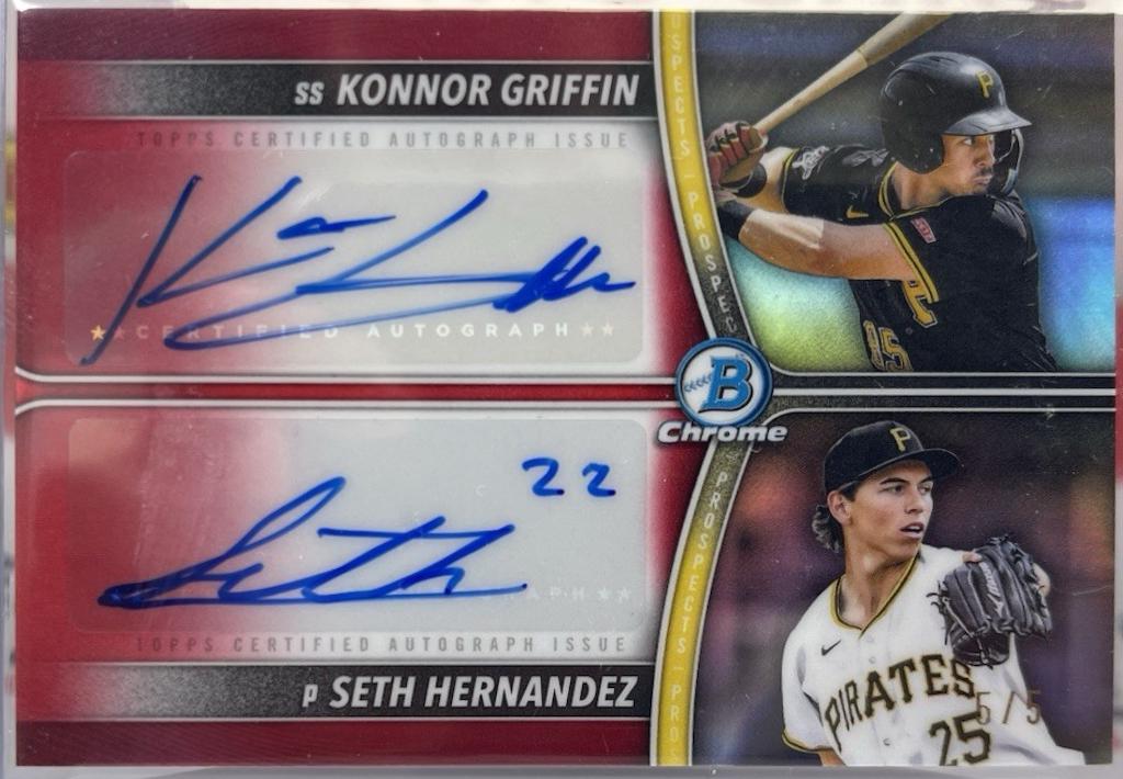 Konnor Griffin / Seth Hernandez [Red] #PDA-GHE
