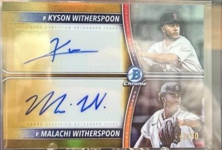 Malachi Witherspoon / Kyson Witherspoon [Gold] #PDA-WW