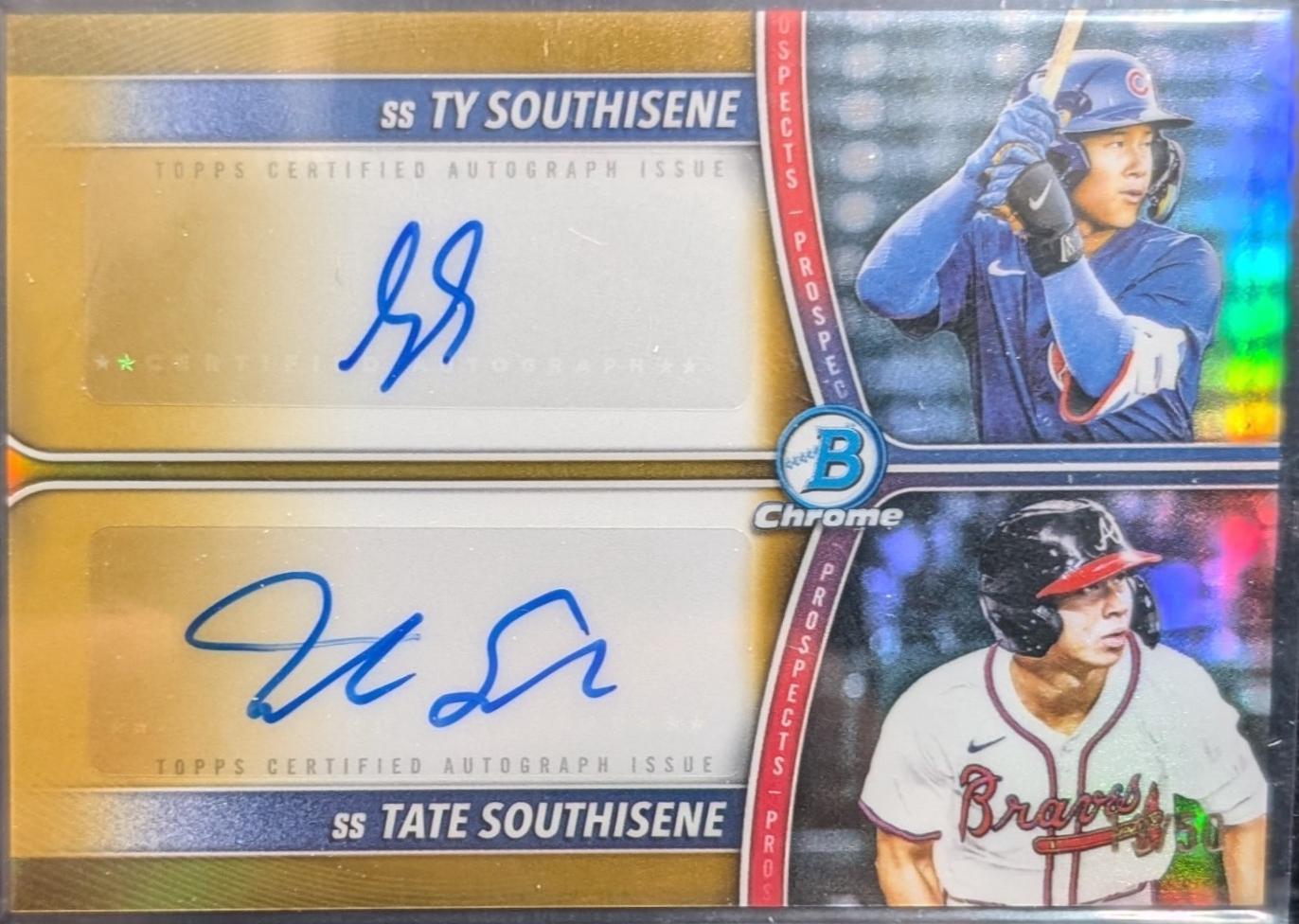 Tate Southisene / Ty Southisene [Gold] #PDA-SS