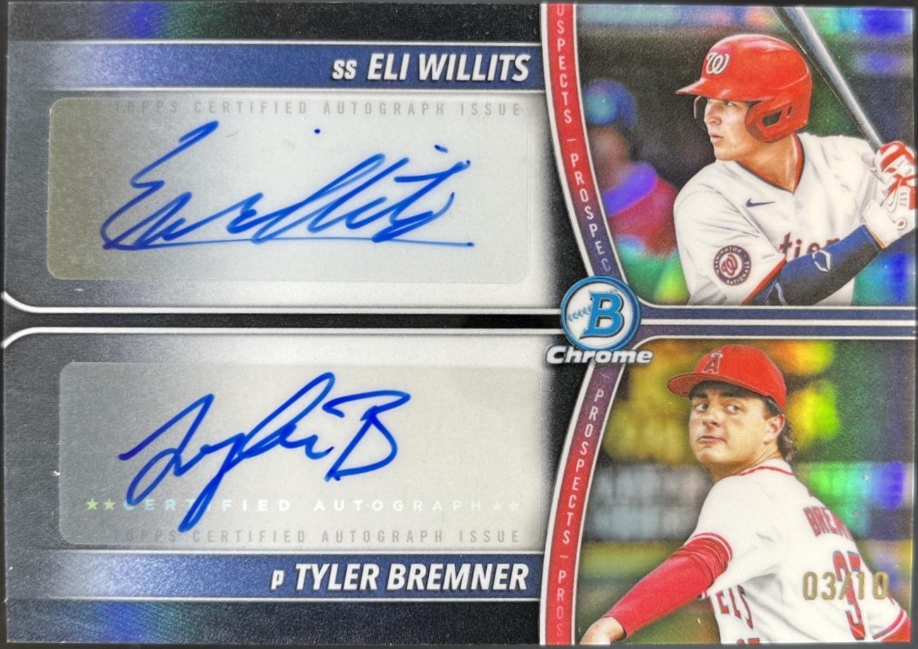 Tyler Bremner / Eli Willits [Black] #PDA-WB