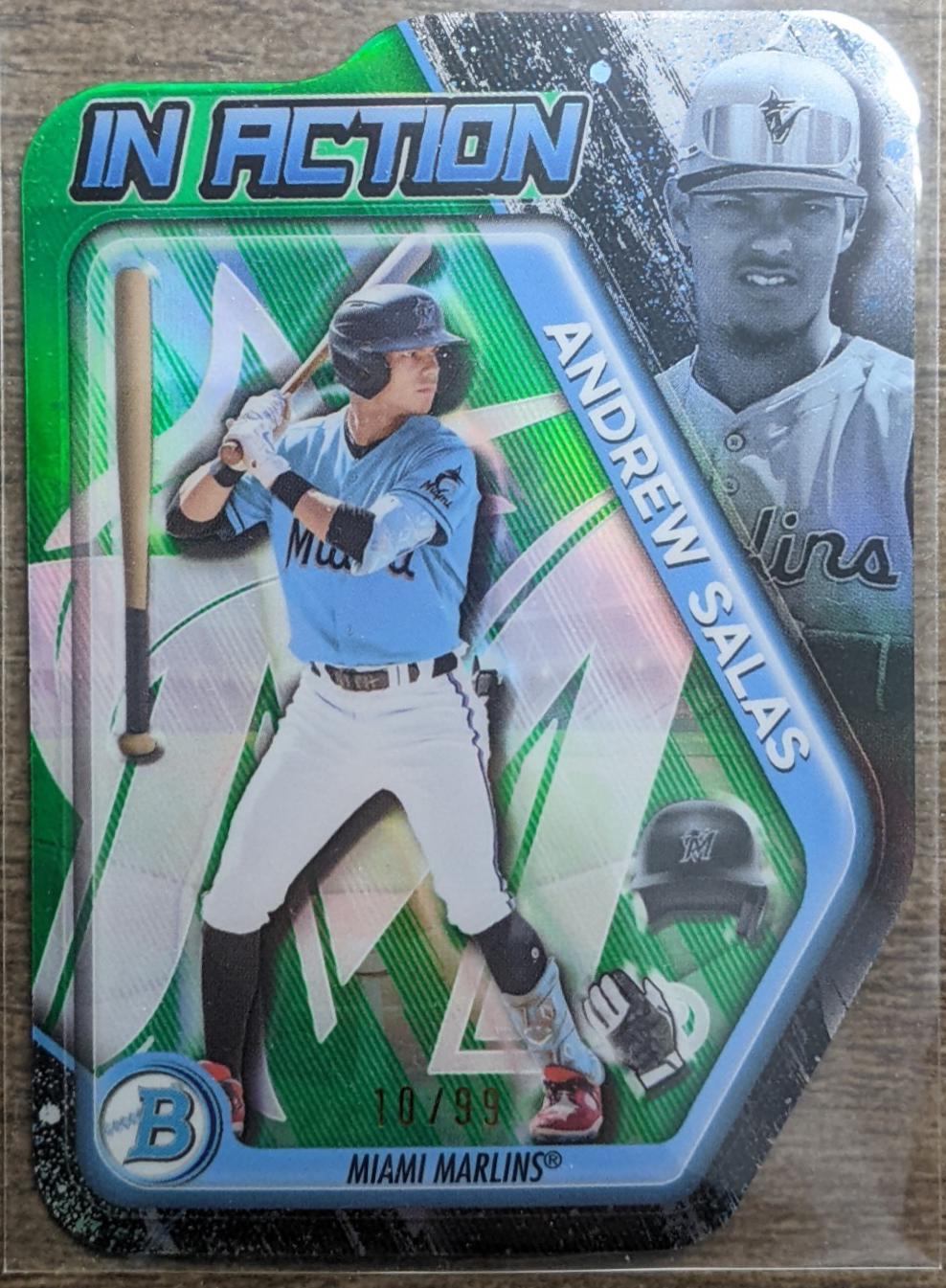 Andrew Salas [Green Refractor] #BIA-28