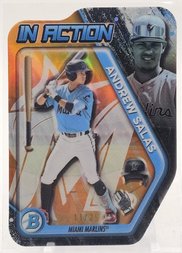 Andrew Salas [Orange Refractor] #BIA-28