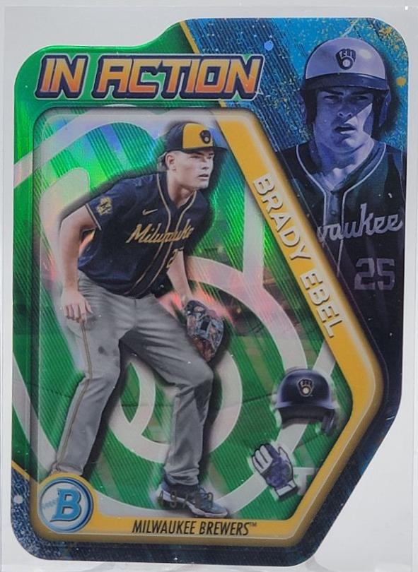 Brady Ebel [Green Refractor] #BIA-20