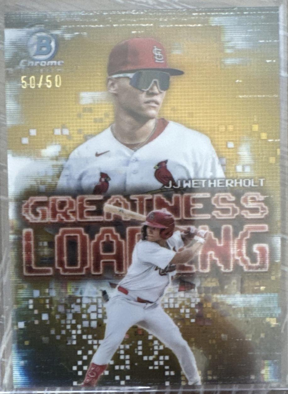 JJ Wetherholt [Gold] #GL-17