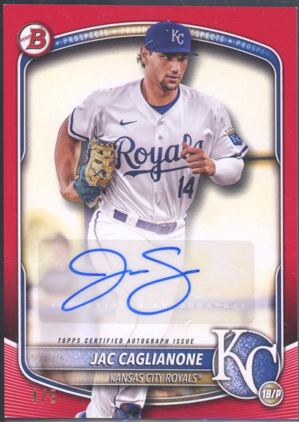 Jac Caglianone [Red] #BPA-JC