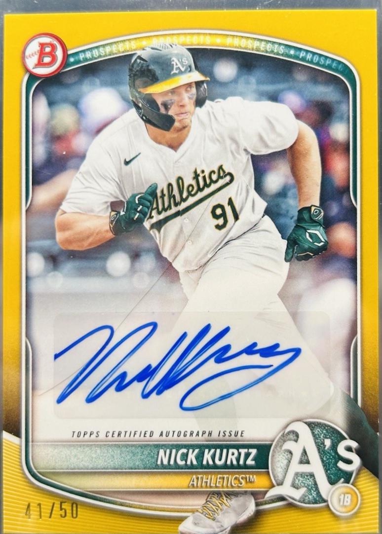 Nick Kurtz [Gold] #BPA-NK