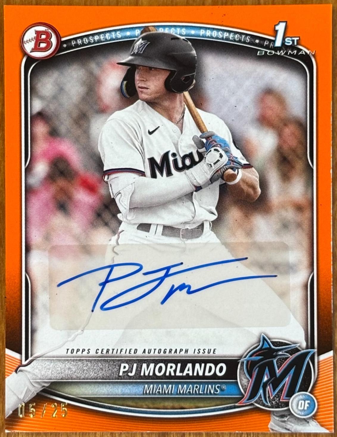PJ Morlando [Orange] #BPA-PM