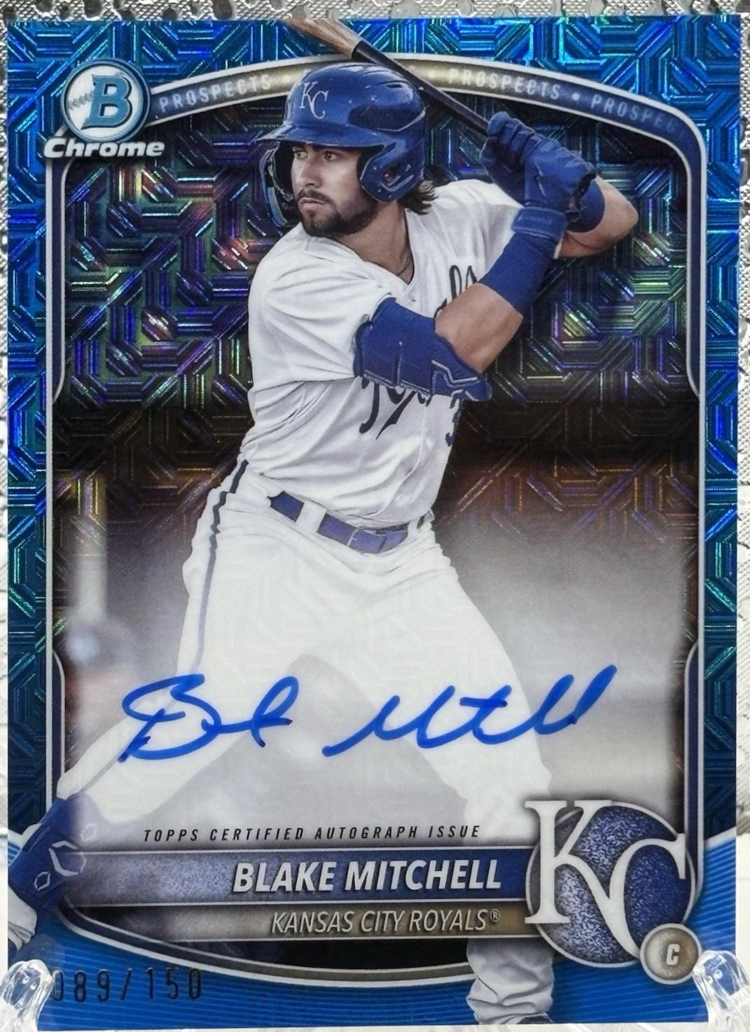 Blake Mitchell [Blue Mojo Refractor] #BMA-BMI