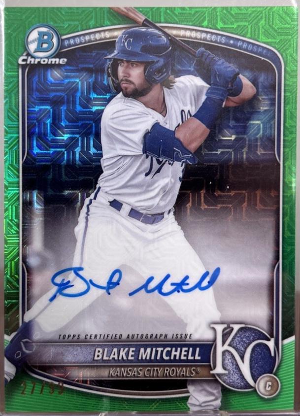 Blake Mitchell [Green Mojo Refractor] #BMA-BMI