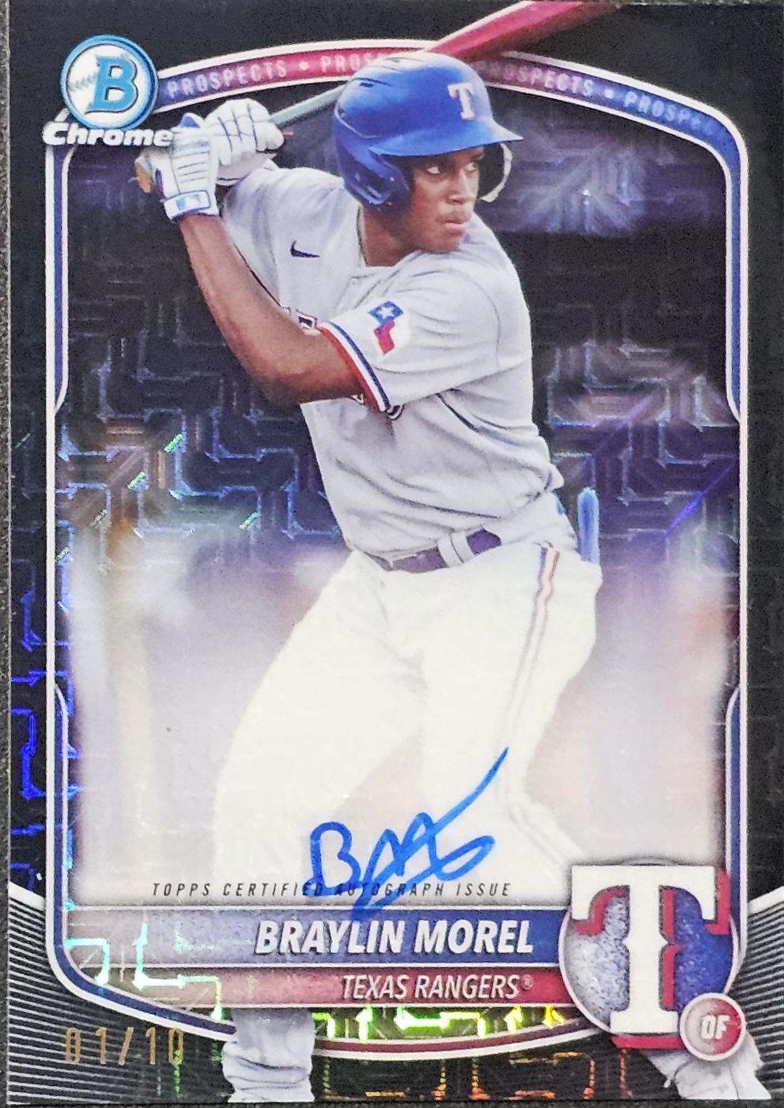 Braylin Morel [Black Mojo Refractor] #BMA-BM