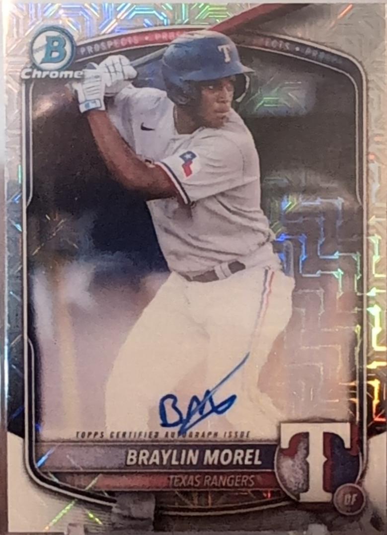 Braylin Morel [Purple Mojo Refractor] #BMA-BM