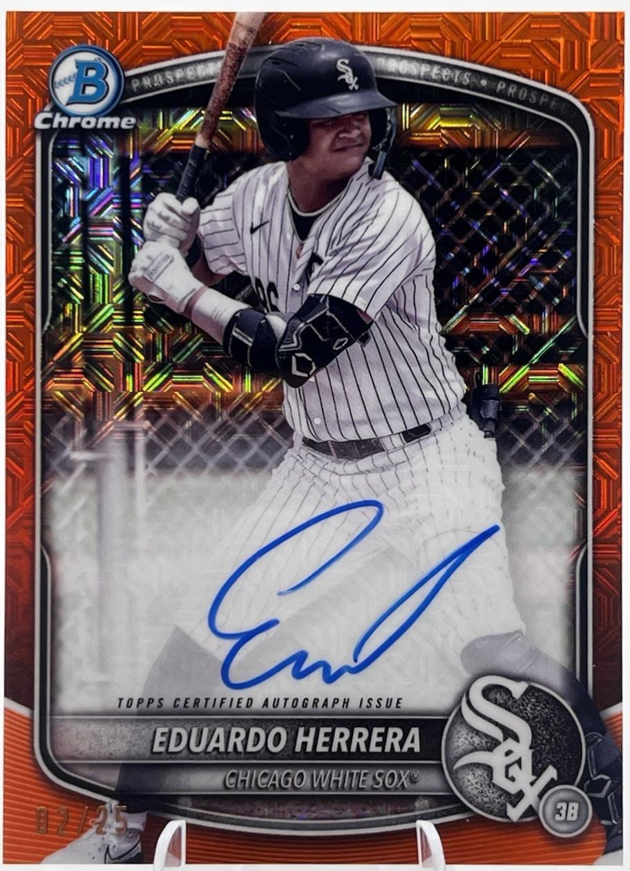 Eduardo Herrera [Orange Mojo Refractor] #BMA-EH