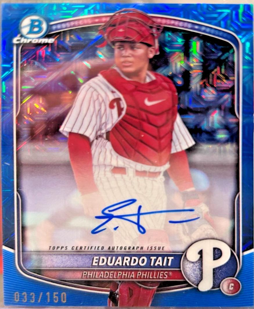 Eduardo Tait [Blue Mojo Refractor] #BMA-ET