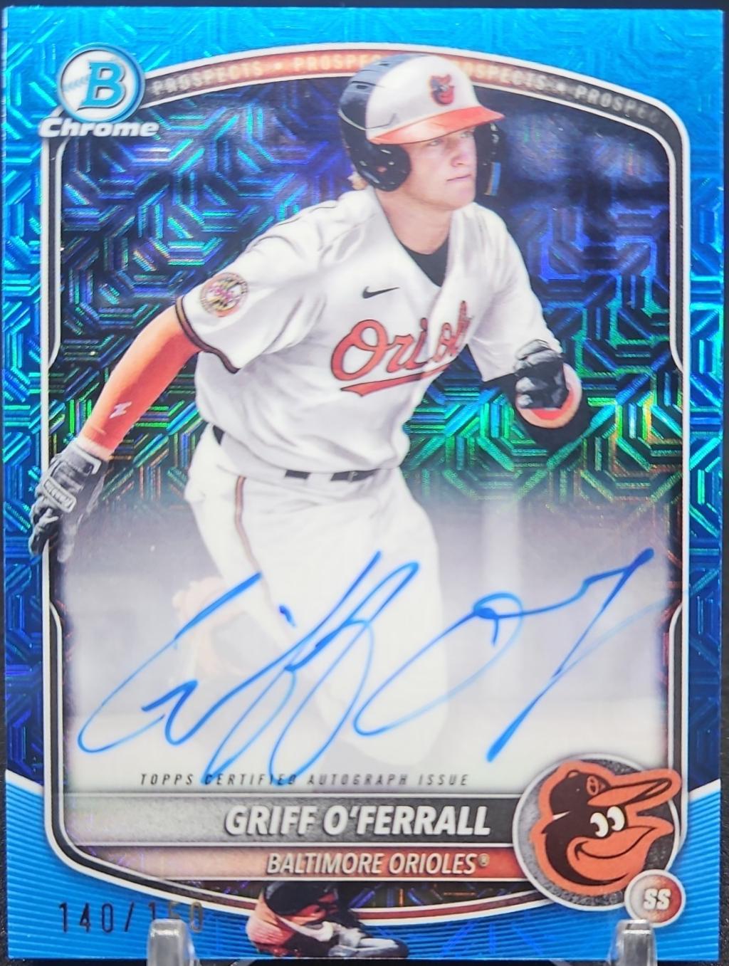 Griff O'Ferrall [Blue Mojo Refractor] #BMA-GO