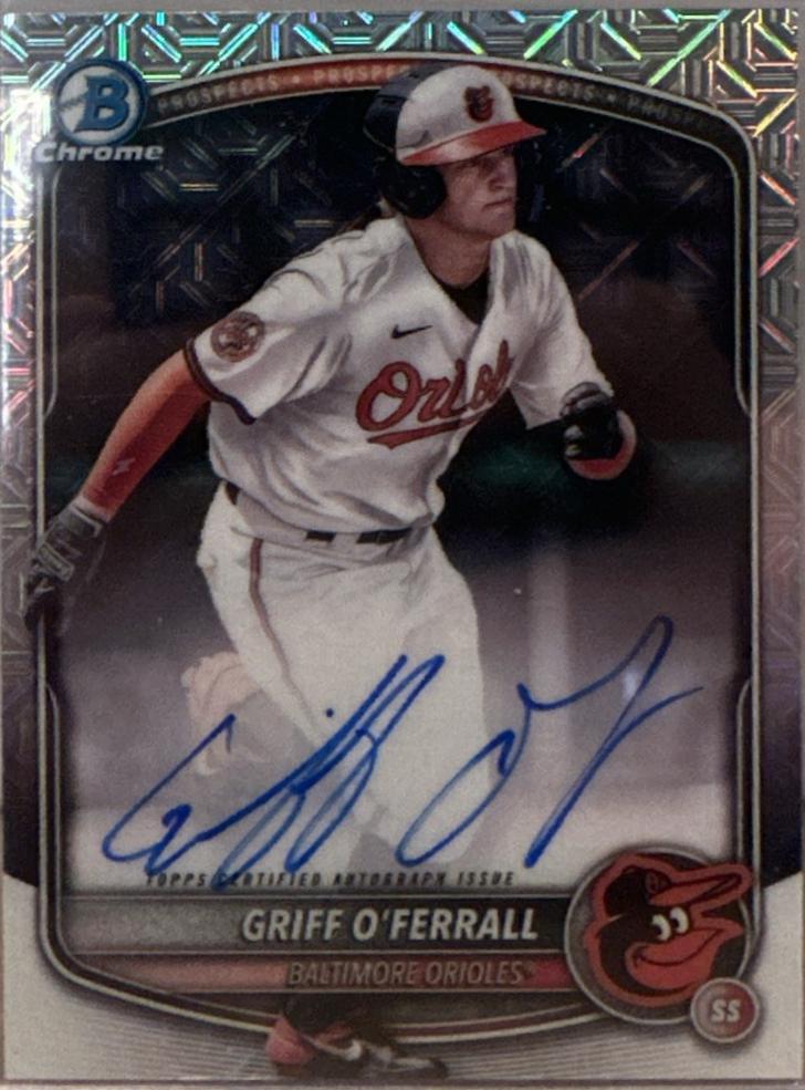 Griff O'Ferrall [Purple Mojo Refractor] #BMA-GO