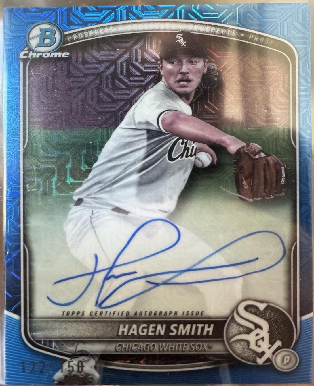 Hagen Smith [Blue Mojo Refractor] #BMA-HS