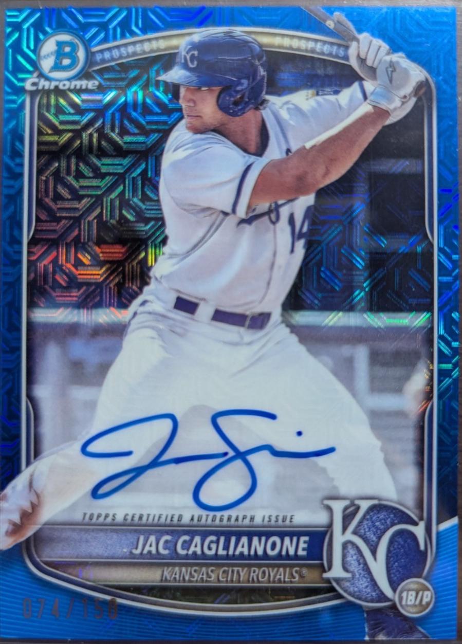 Jac Caglianone [Blue Refractor] #BMA-JC