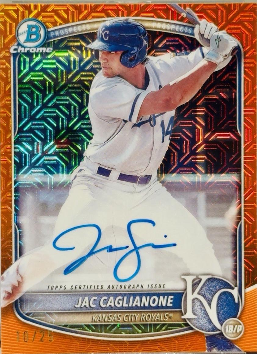 Jac Caglianone [Orange Refractor] #BMA-JC