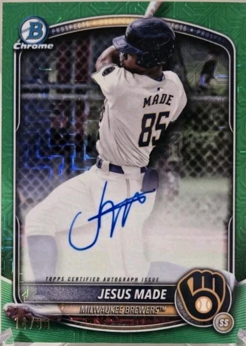 Jesus Made [Green Mojo Refractor] #BMA-JM