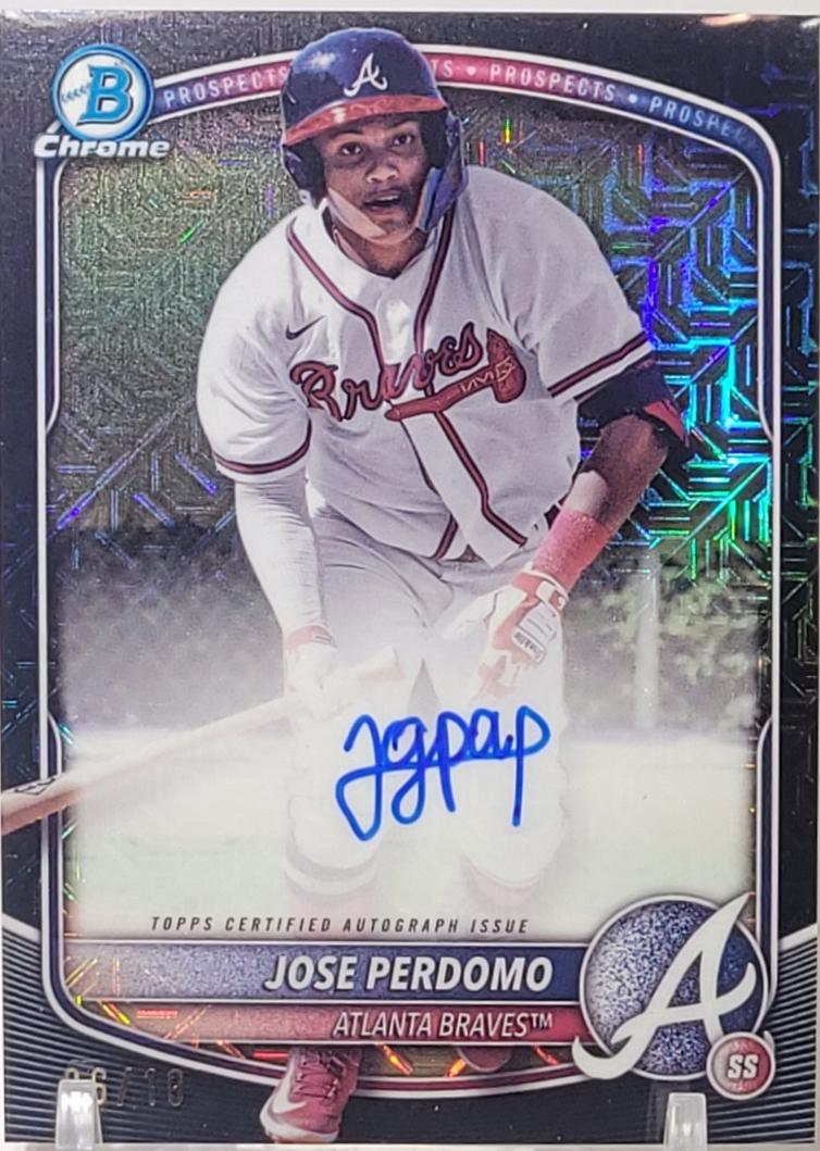 Jose Perdomo [Black Mojo Refractor] #BMA-JP