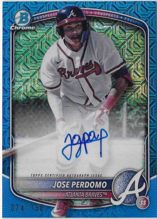 Jose Perdomo [Blue Mojo Refractor] #BMA-JP